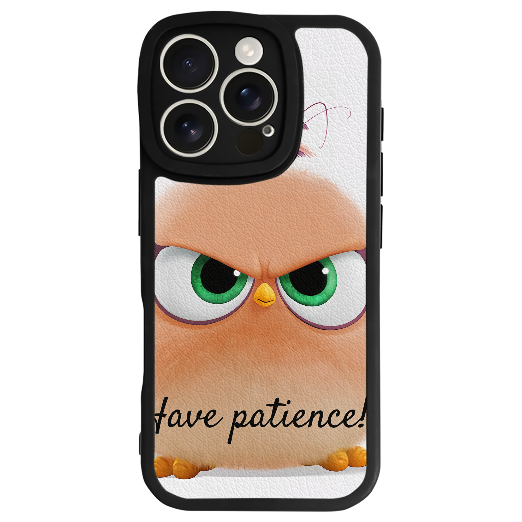（画像用） Angry Birds アングリーバード 【iPhone 16シリーズ対応】シリコンスマホケース（レザー調） 材質：シリコン